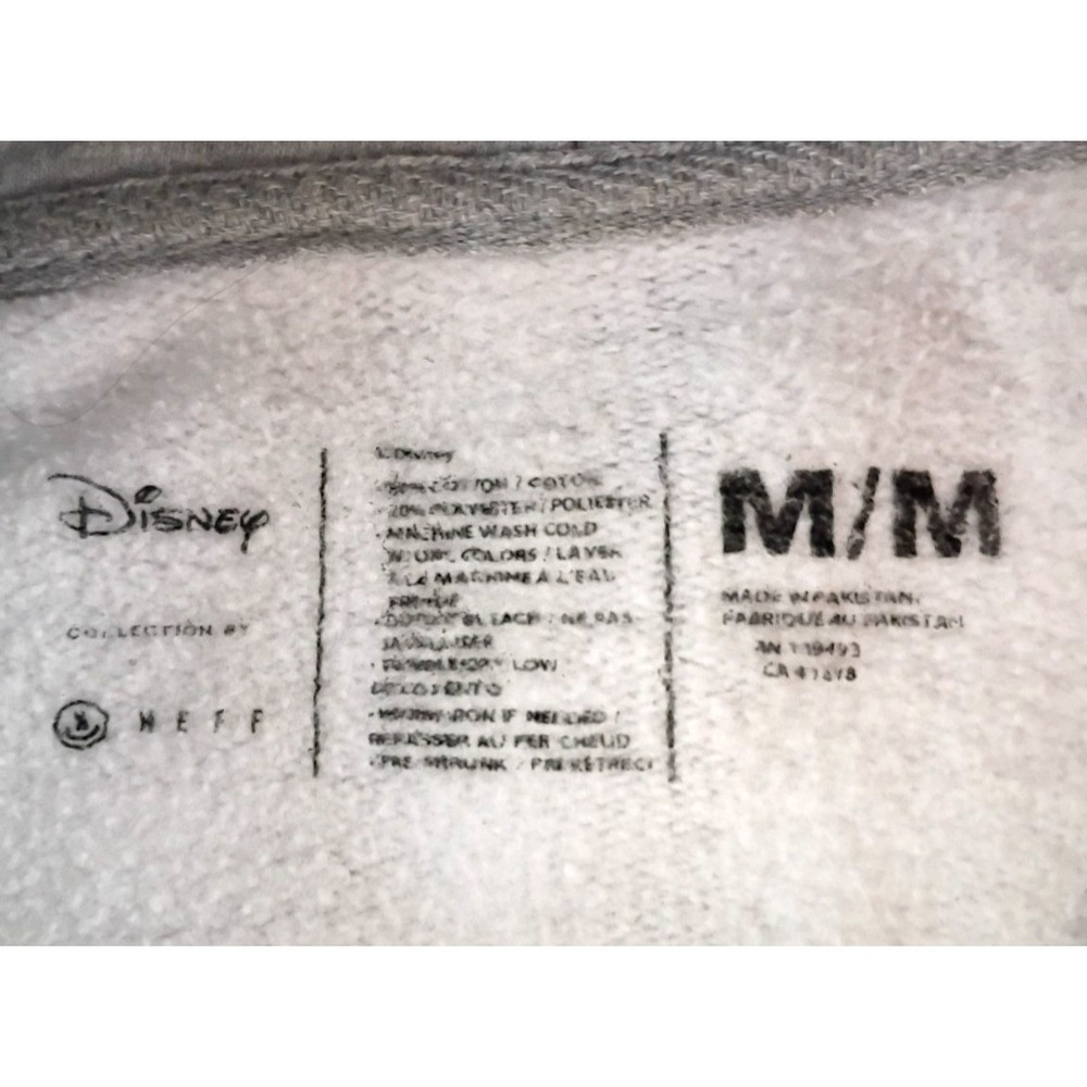 Vintage Style Disney Neff "The Original Crew" Pullover Hoodie Unisex Medium - Picture 5 of 5